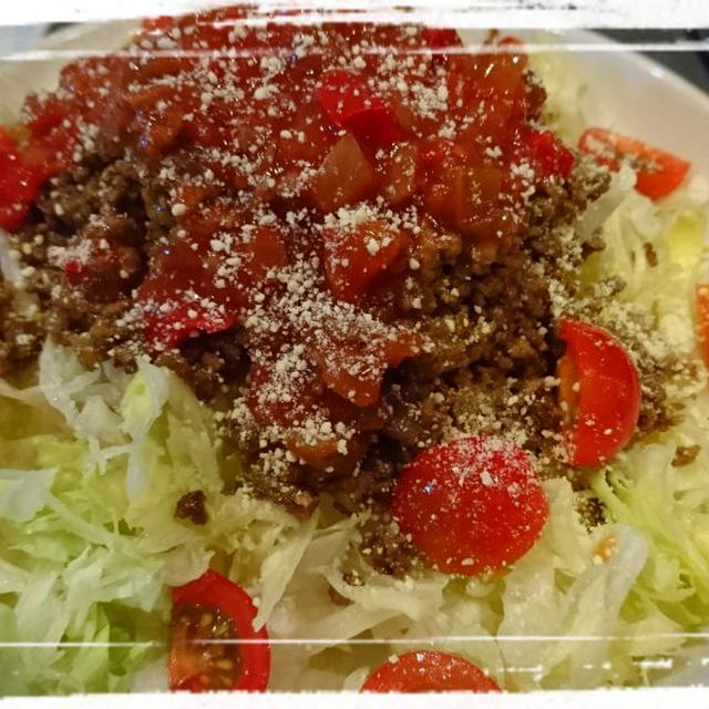 企画！沖縄名物風タコライス