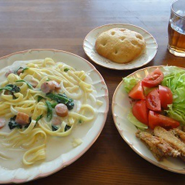 １１月３日の夕飯　***　同じような材料で違う味付け飯　***