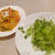 Pastaとサラダ