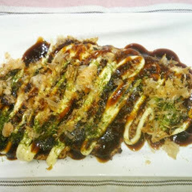 豆腐の入ったふわとろお好み焼き風☆