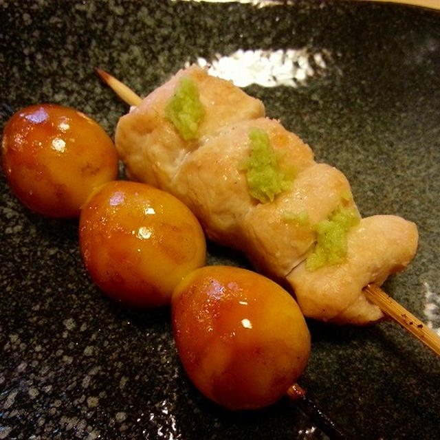 焼き鳥屋さんデート　神輿準備