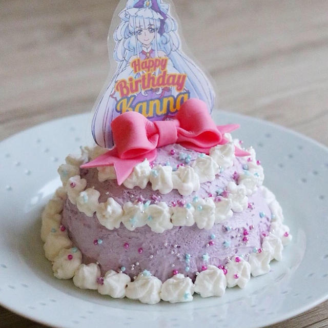 100均材料で立体的なキャラケーキ By ぽこりんママさん レシピブログ 料理ブログのレシピ満載