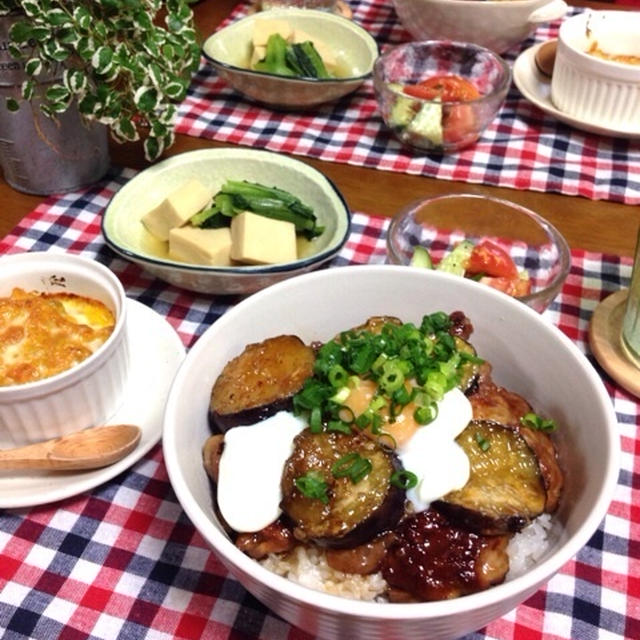 ご飯の多め準備必須！豚肉と茄子の照りたま丼♪…インハイ予選・初日試合結果