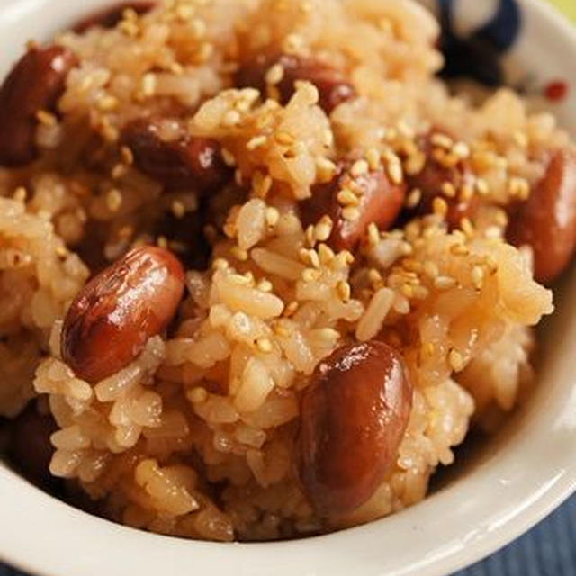 金時豆で作る 醤油おこわ 醤油赤飯 By エスカルゴさん レシピブログ 料理ブログのレシピ満載