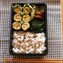 お弁当☆パプリカの卵巻き