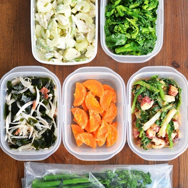 春の養生にぴったりな作り置き6品（副菜のみ）