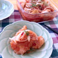 【焼いて漬けて作り置き】食欲アップ‼︎鶏むねのトマト南蛮漬け♡レシピ