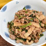 乾物を上手に活用して主菜おかずを作ろう♪高野豆腐とにらの甘辛そぼろあん