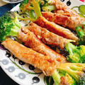 ブロッコリーの肉巻き(動画レシピ)/Broccoli wrapped with meat.