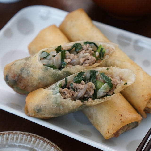 ボーソー米油部「自己紹介＆使ってみよう米油レシピ♪」～ニラもやし春巻き