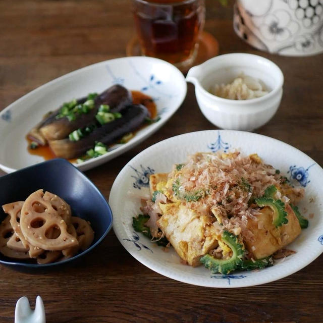 野菜たっぷりの晩ごはん