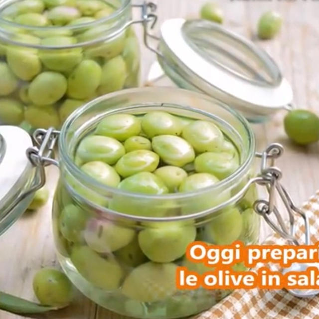 【レシピ】オリーブの塩水漬け　一番シンプルな作り方
