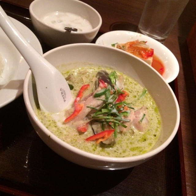 クリーミーなグリーンカレー