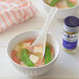 【スパイス大使】ほっこり温まる♡豆腐とカニかまのジンジャースープ♪GABANジンジャー使用レシピ