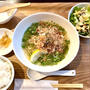冷やし鶏塩ラーメン　麻辣麺　他　ランチ　尼崎　南武庫之荘　chinese dining 彩家　