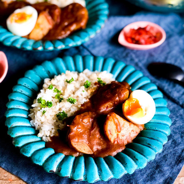 具材コンビが絶品カレー【じゃがコンビーフカレー】