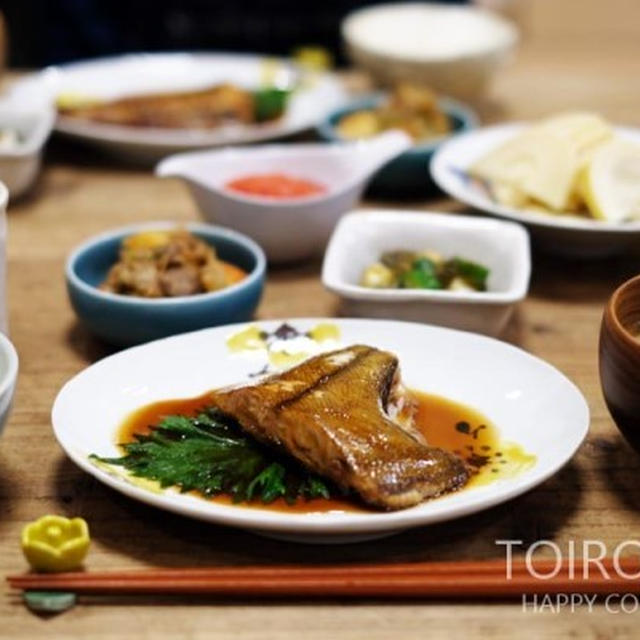 今日の晩ごはんは、魚〜！