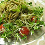 バジル蕎麦（レシピ）