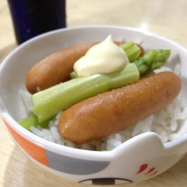 ジャージャー麺風うどん