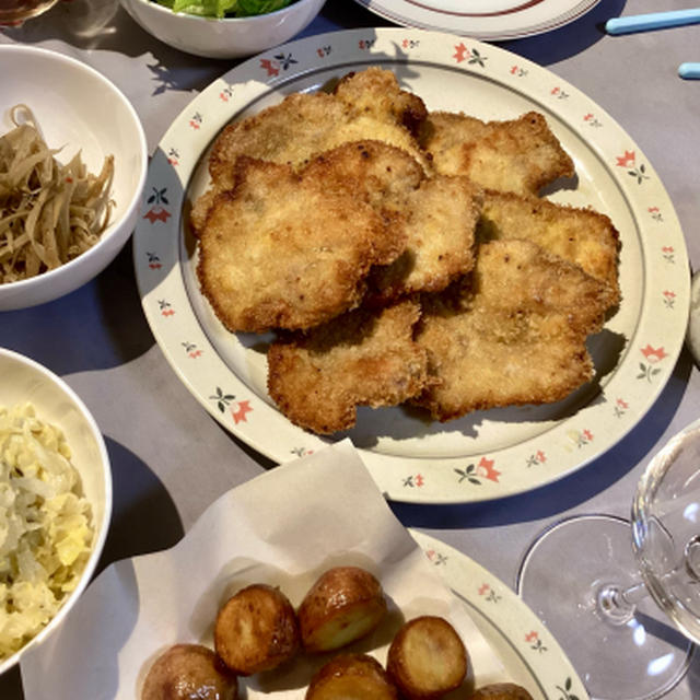 冬休みの料理-カツレツ