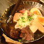 【中目黒】アカベコ　肉おでん　ハツのたたき　干し椎茸ドレッシングサラダ　佐賀の日本酒を楽しんだ夜