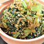 ごはんと一緒に♪大根菜のふりかけ