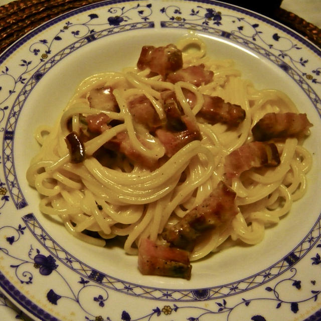 ちょっとお休み：イタリアのパスタ〜カルボナーラ