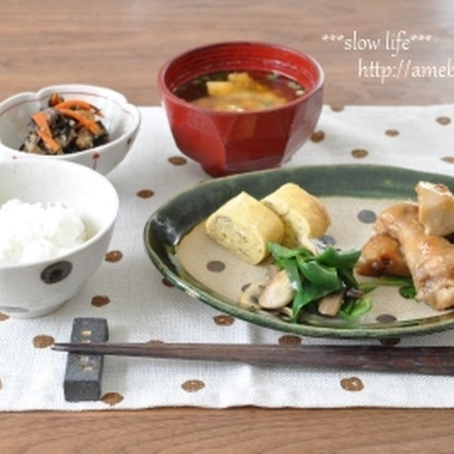 残りもの＋αでおうちランチ