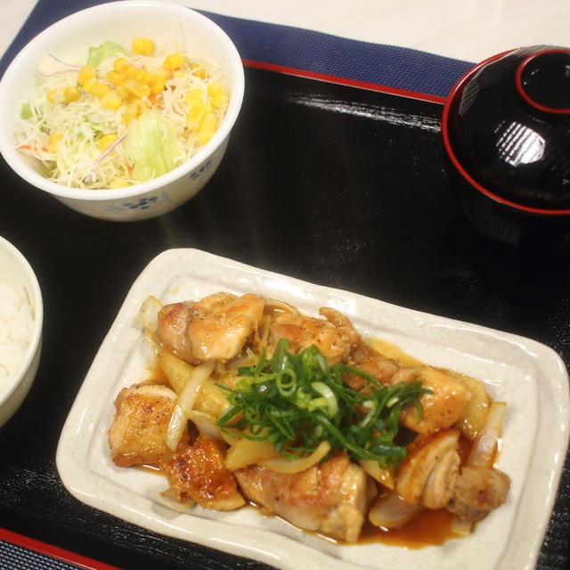鶏のじゃがバター炒め定食♪　～松屋の期間限定メニュー～