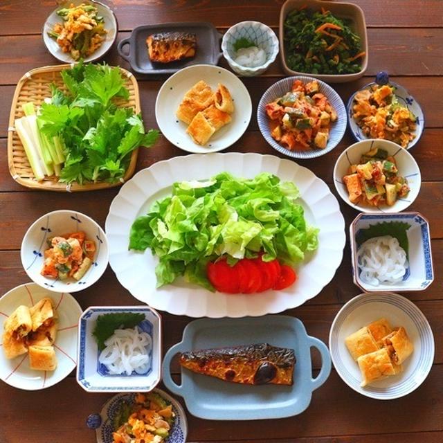 家族そろってよるごはん＊