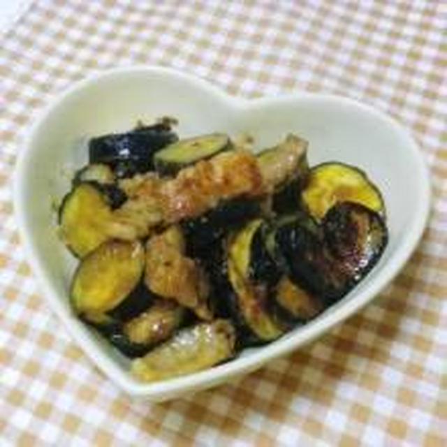 * ご飯が進みすぎる☆なすと豚バラの味噌炒め