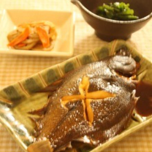 クリスマス会＆日本のごはん～かれいの煮つけとほうれんそうのおひたし～