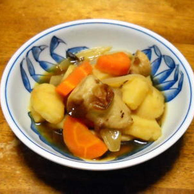 じゃがいもとちくわの炒め煮