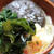 さぬきうどんの亀城庵「豪華福福讃岐うどんセット」の並切麺と太切麺で鍋焼きうどん♪