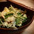 水菜とモヤシの明太マヨ和え・チーズ入り。　