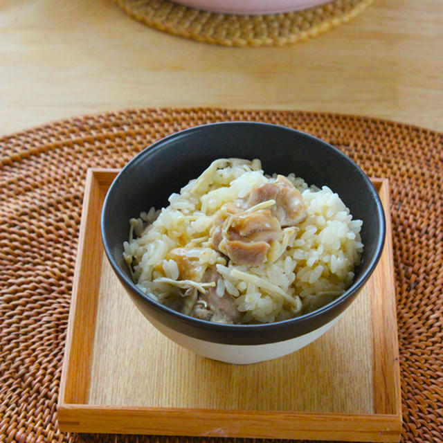 鶏肉の炊き込みごはん