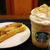 スタバ☆ロースト アーモンド フラペチーノ®と復興支援プログラムカード