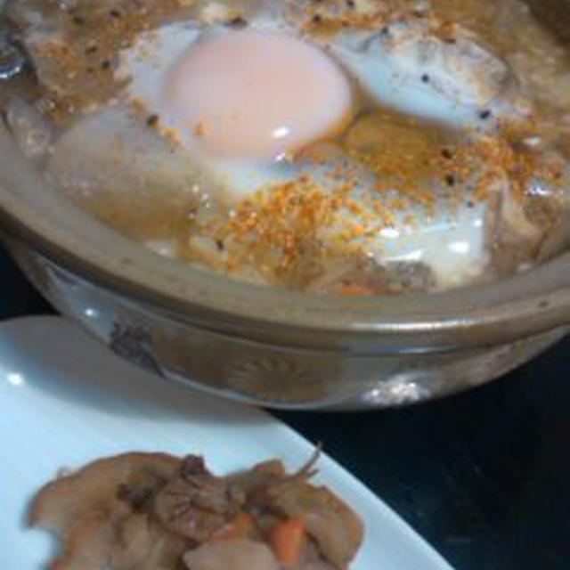 味噌鶏おじや