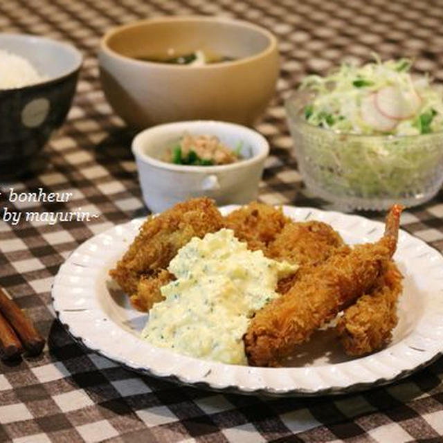 フライ定食