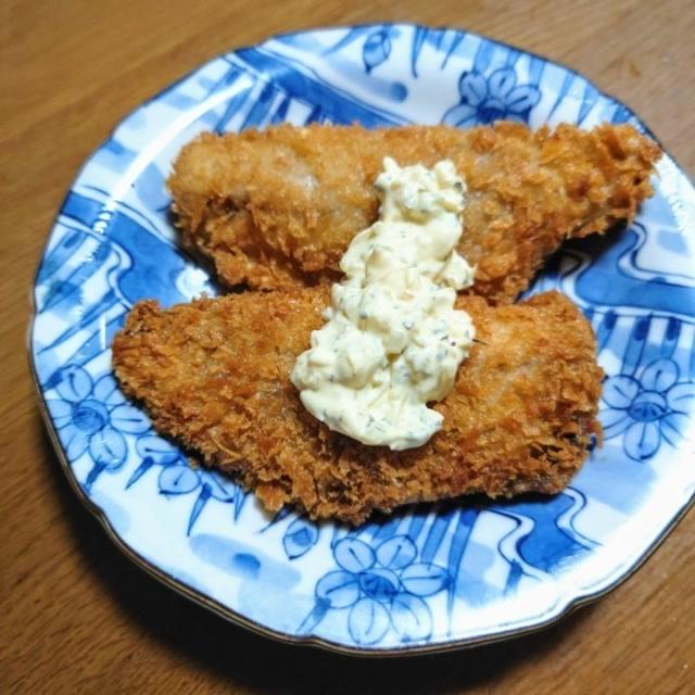 鯵のフライ