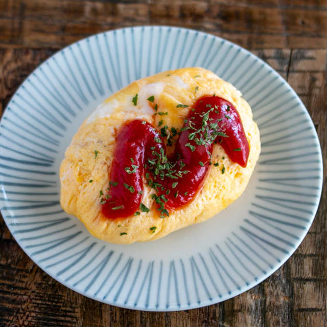 【卵おかず】レンチンだから簡単！チーズオムレツ