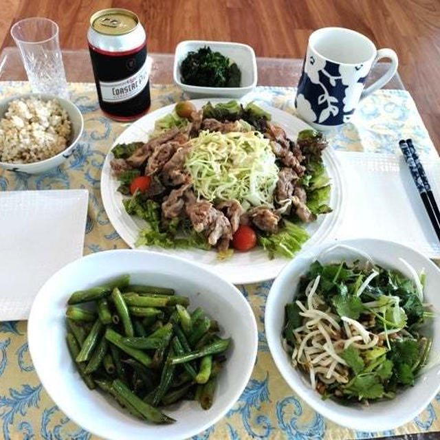 初夏のようなゴルフ日和 ～ ビールが旨かったらしい