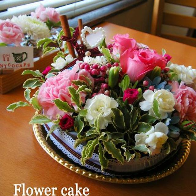 フラワーケーキと２種類のネジネジパン♪