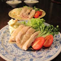 鶏肉の酒蒸し