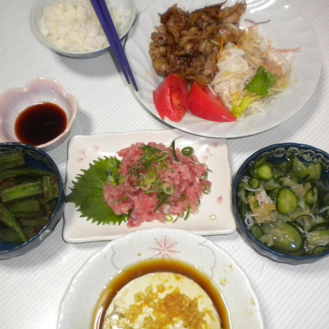 お兄ちゃんの晩御飯＆夏バテうさぎのショコラ！！