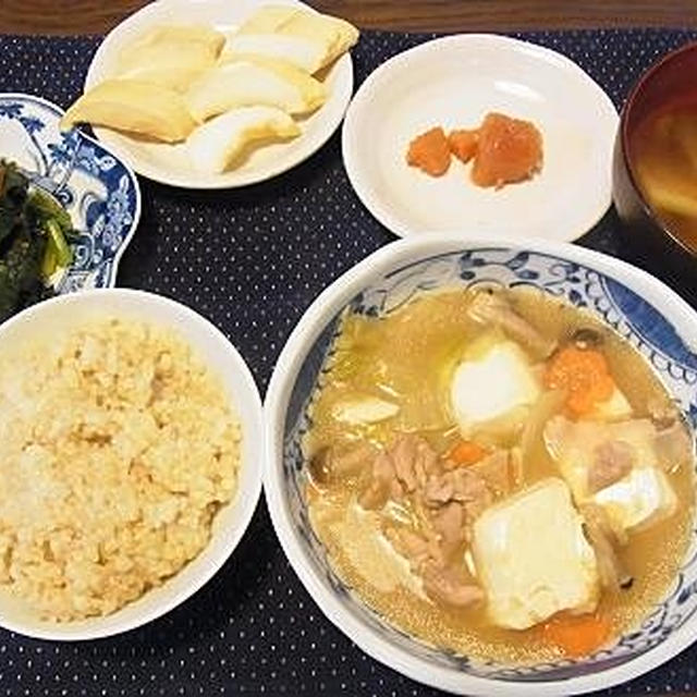 風邪気味の夕食&大変だ～^_^;