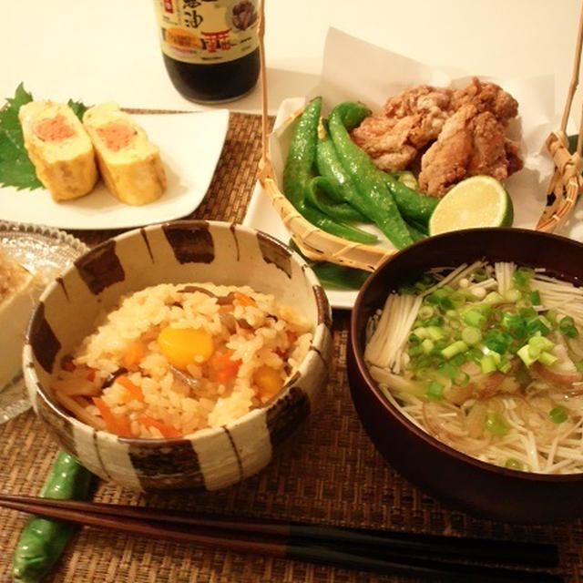 鶏の塩唐揚げとか