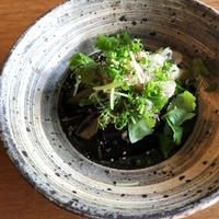 　－茄子の牡蠣だし醤油和え－