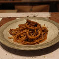 地中美術館／【recipe】イカ肝とトマトのパスタ