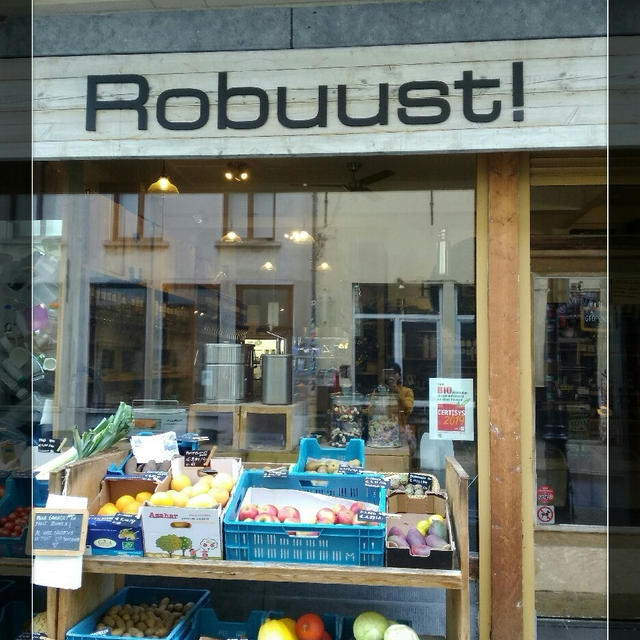 ベルギーのビオショップ　Robuust！